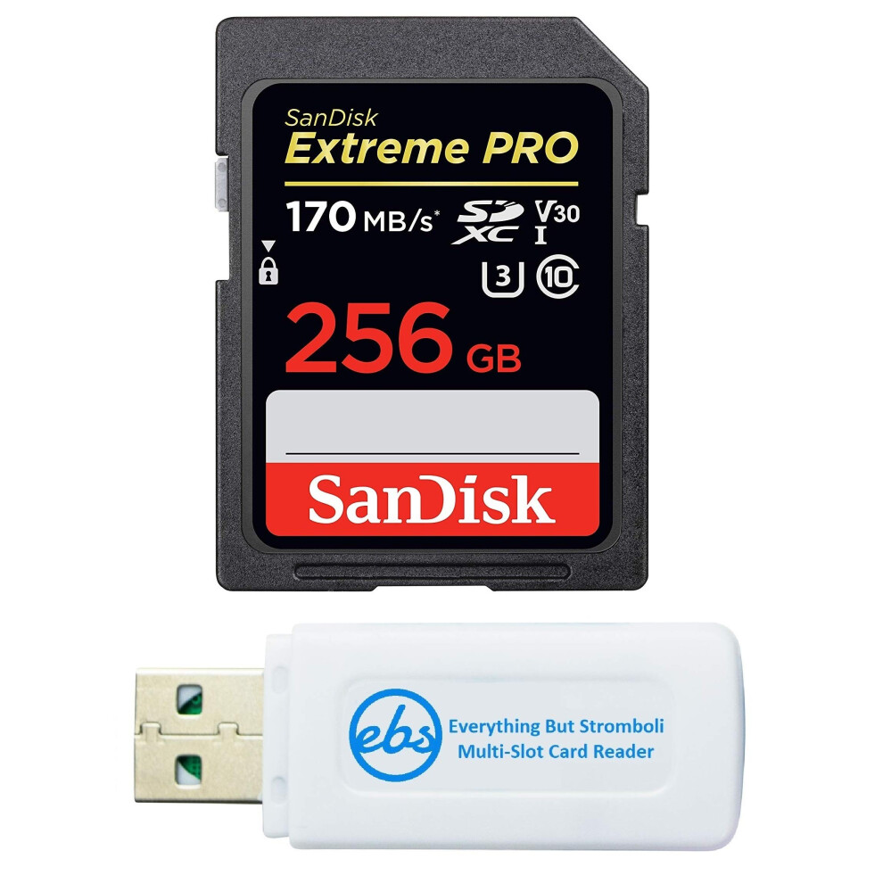 SanDisk 256GB Extreme Pro SD Card SDXC UHS-I Card for Sony Alpha a7C