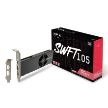 XFX Speedster SWFT105 Radeon RX 6400 Gaming Grafische Kaart met 4GB GDD