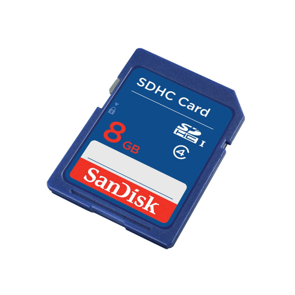 SanDisk 8GB SDHC Memory Card (RETAIL PACKAGE)