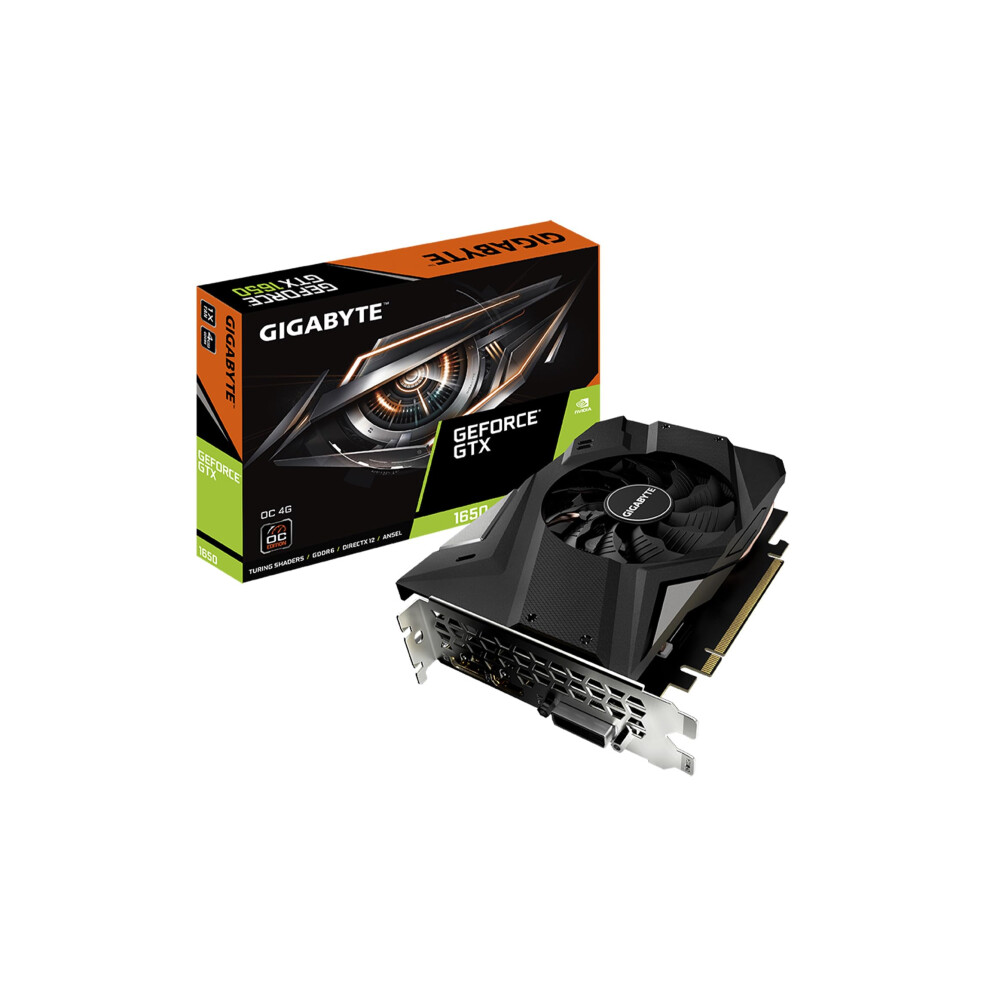 GIGABYTE GeForce GTX 1650 D6 OC 4G (rev. 4.0) Graphics Card  4GB GDDR6