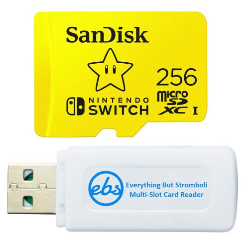 SanDisk SanDisk 256GB Nintendo Switch MicroSD Card/Memory Card for Nintendo Sw