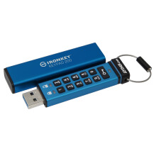 Kingston Ironkey Keypad 200 USB-A 256GB Encrypted Flash Drive | OS Ind