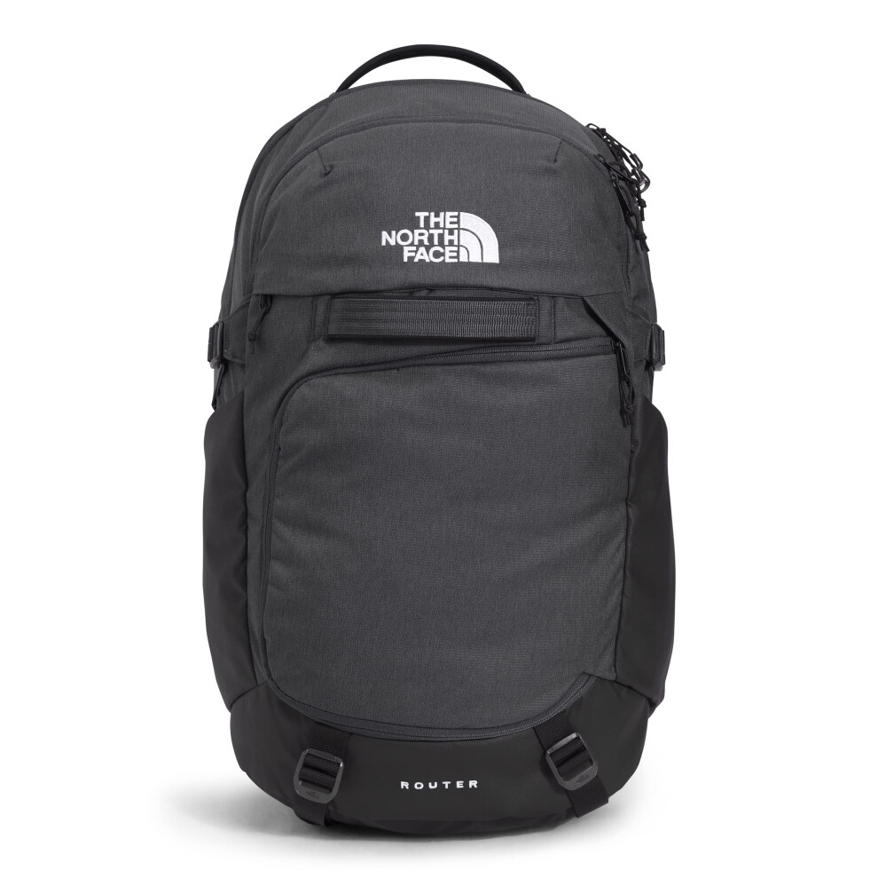 THE NORTH FACE Router Everyday Laptop Backpack  Asphalt Grey Light Hea