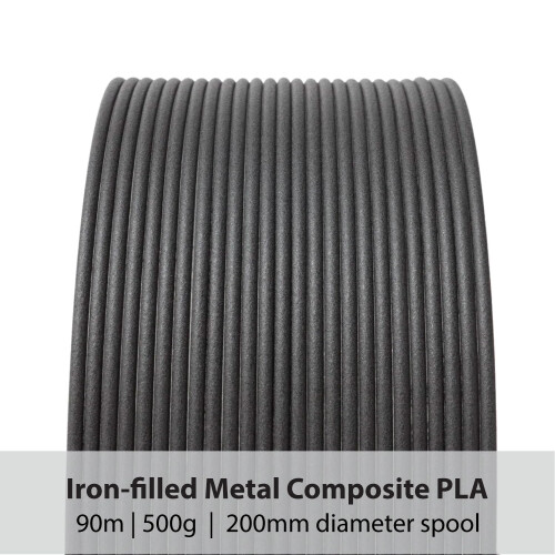 Protopasta Ferromagnetic Iron PLA 3D Printer Filament | ProtoPlant Met 1