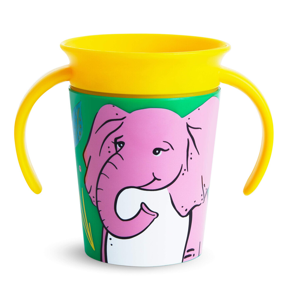 Munchkin Miracle 360 Wildlove Trainer Cup  6 Oz  Elephant