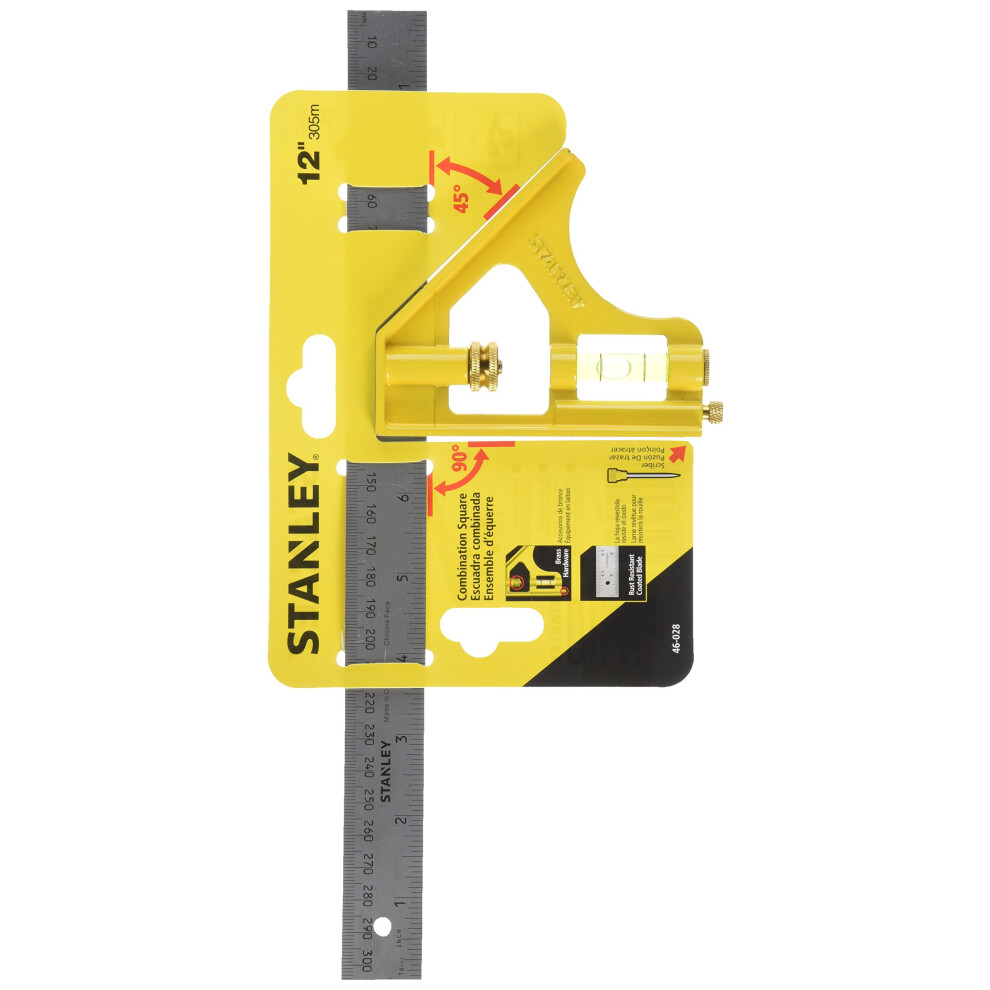 Stanley 46-028 12-Inch English/Metric Combination Square