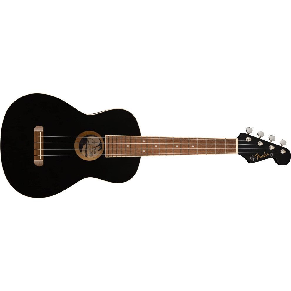 Fender Avalon Tenor Ukulele  Black