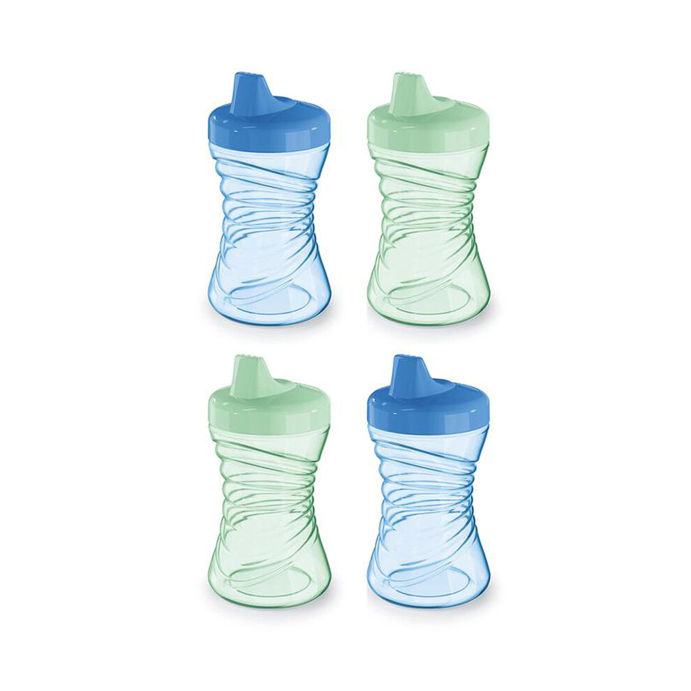 NUK Fun Grips Hard Spout Spill Proof Sippy Cup  10 oz. - Easy to Hold