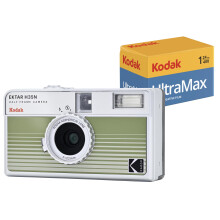 KODAK EKTAR H35N Half Frame Film Camera Bundle with Kodak Ultramax 400