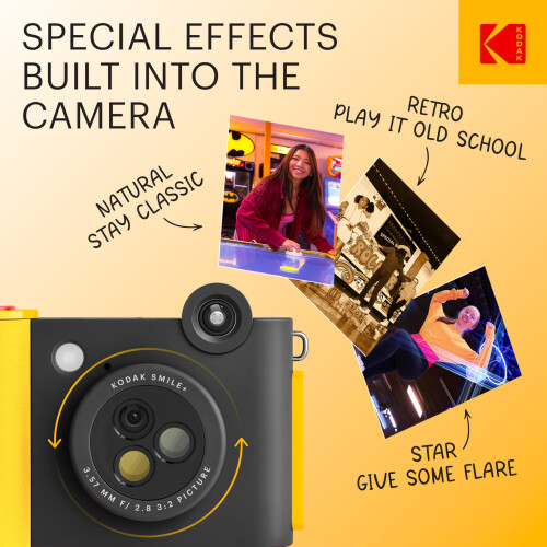 Kodak KODAK Smile+ Wireless Digital Instant Print Camera with Effect-Changin 2