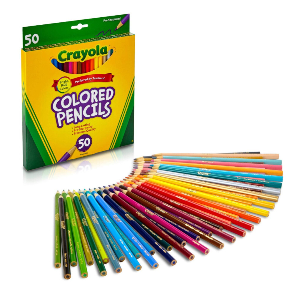 Crayola Colored Pencils  50 Count