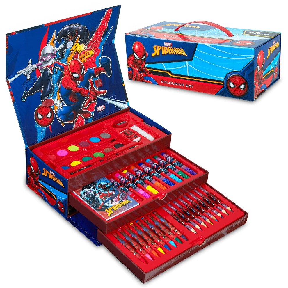 Marvel Art Supplies For Kids Art Set Avengers Painting Colouring Sets