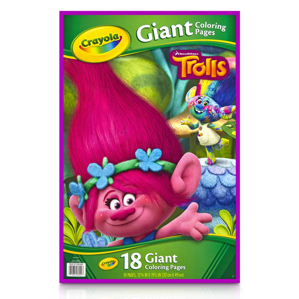 Crayola Giant Coloring Pages  Trolls