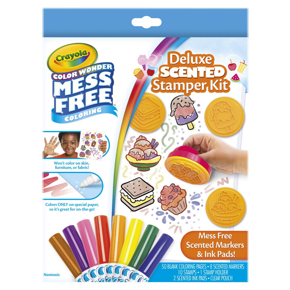 Crayola Color Wonder Mess Free Coloring Set  50 Blank Coloring Pages