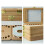Esweny Baby Tooth Box Solid Wood Teeth Boxes Teeth Storage Box Baby Sa 4