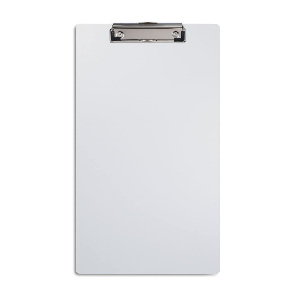 Staples 1671316 Aluminum Clipboard Legal Size Silver 9-Inch X 15 1/2-I