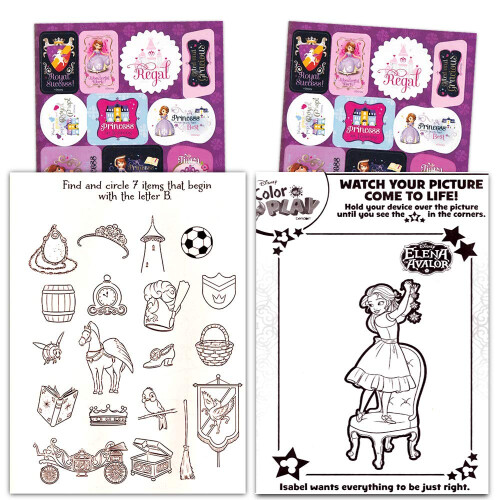 Disney Disney Sofia the First Activity Set - Bundle with Sofia the First Coloring Activity Book and Imagine Ink Mess-Free Book 1