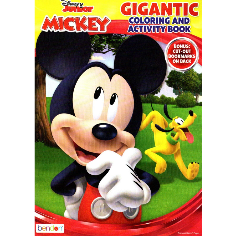 Disney Junior Mickey & Minnie Mouse - Gigantic Coloring & Activity Boo