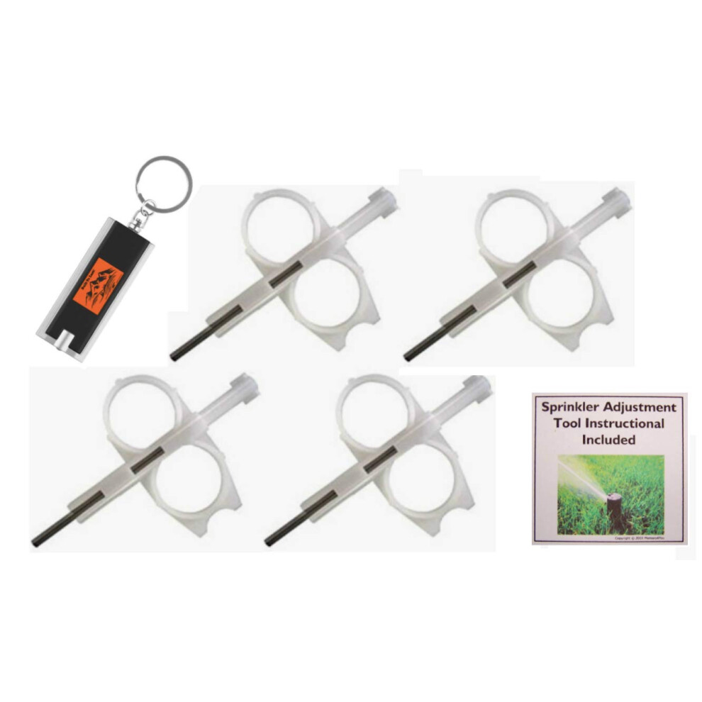 4 Pack Hunter PGP Rotor Adjustment Tool - PGP Sprinkler Keys/Rotor Too