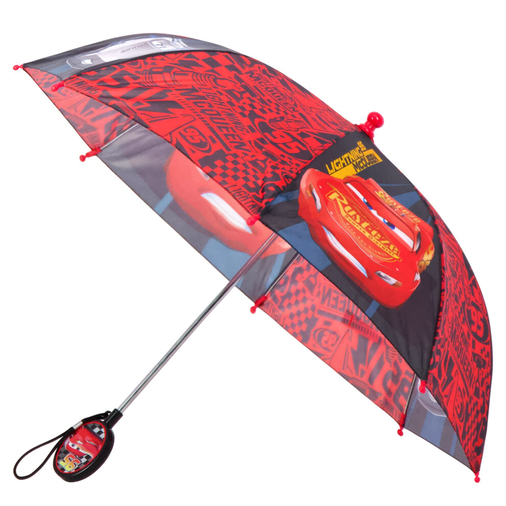 Disney boys Kids Umbrella  Lightning Or Mickey Mouse Toddler and Littl