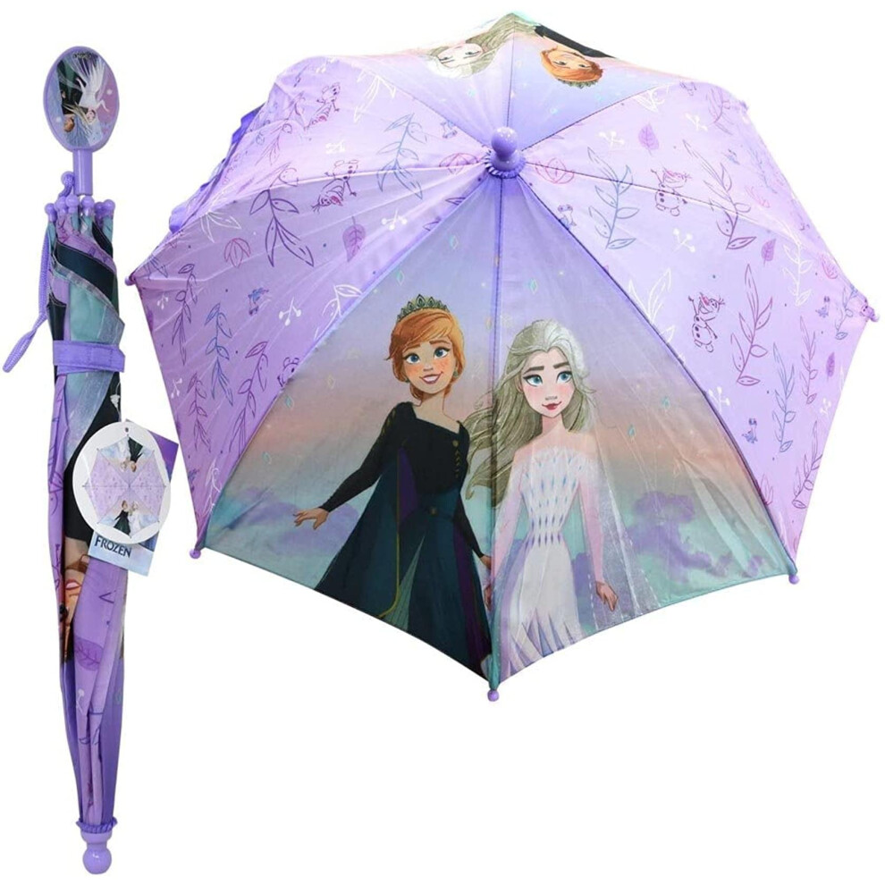 Disney Frozen  Princess or Minnie Mouse Kids Umbrella for Girls Rain W