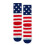 Stance The Americana Crew Socks [3 Pack] (Large) 3