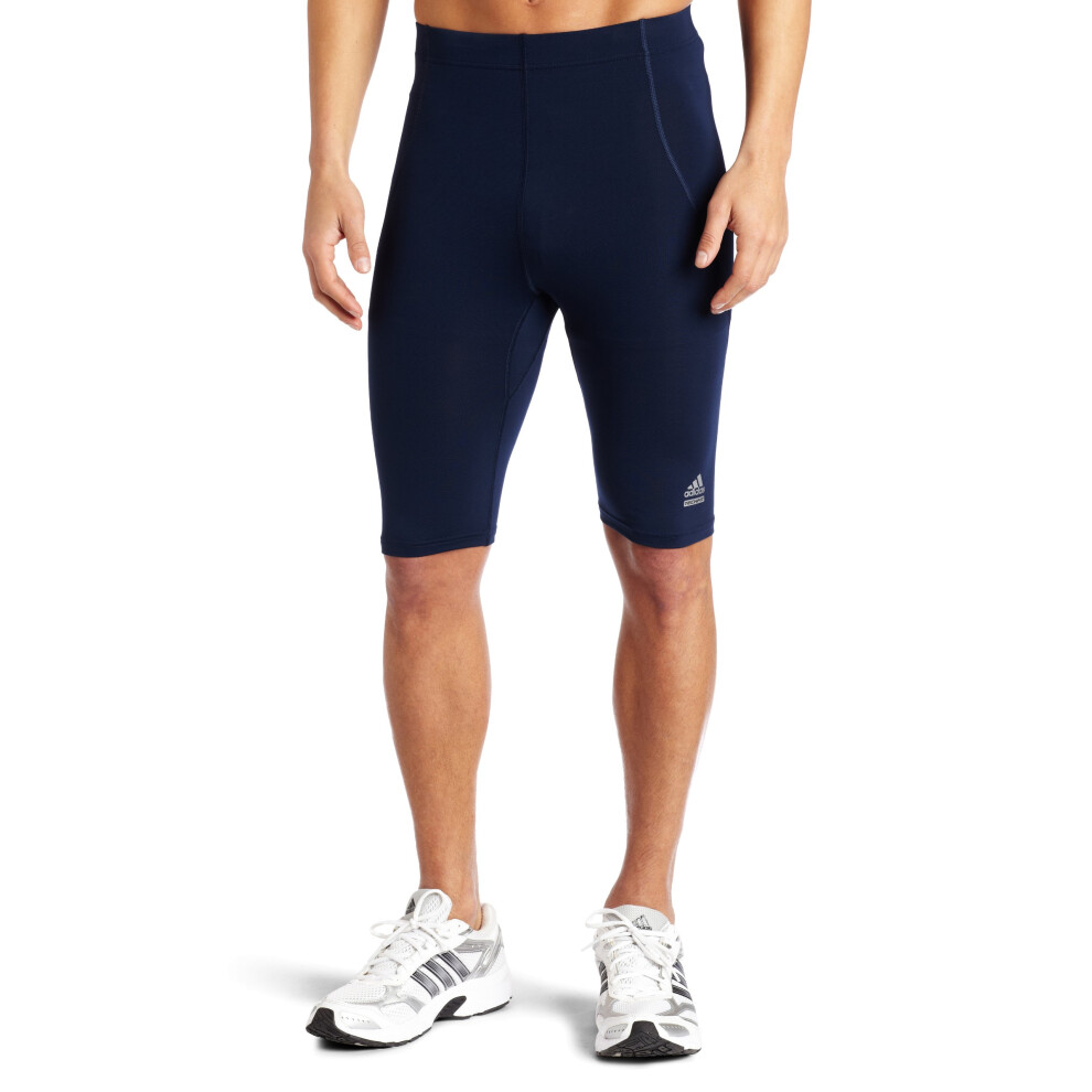 adidas Men's Techfit Cut and Sewn Short Tight (Collenavy/X-Large)