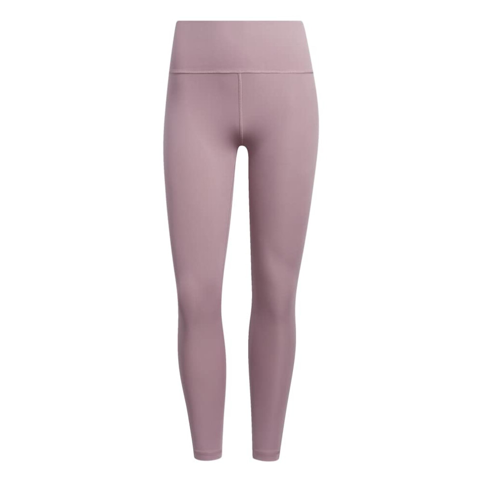 adidas Women's Optime Training Icons 3-Stripes 7/8 Tights  Magic Mauve