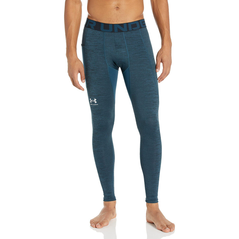 Under Armour Men's ColdGear Armour Twist Leggings  Blue Note (413)/Ref