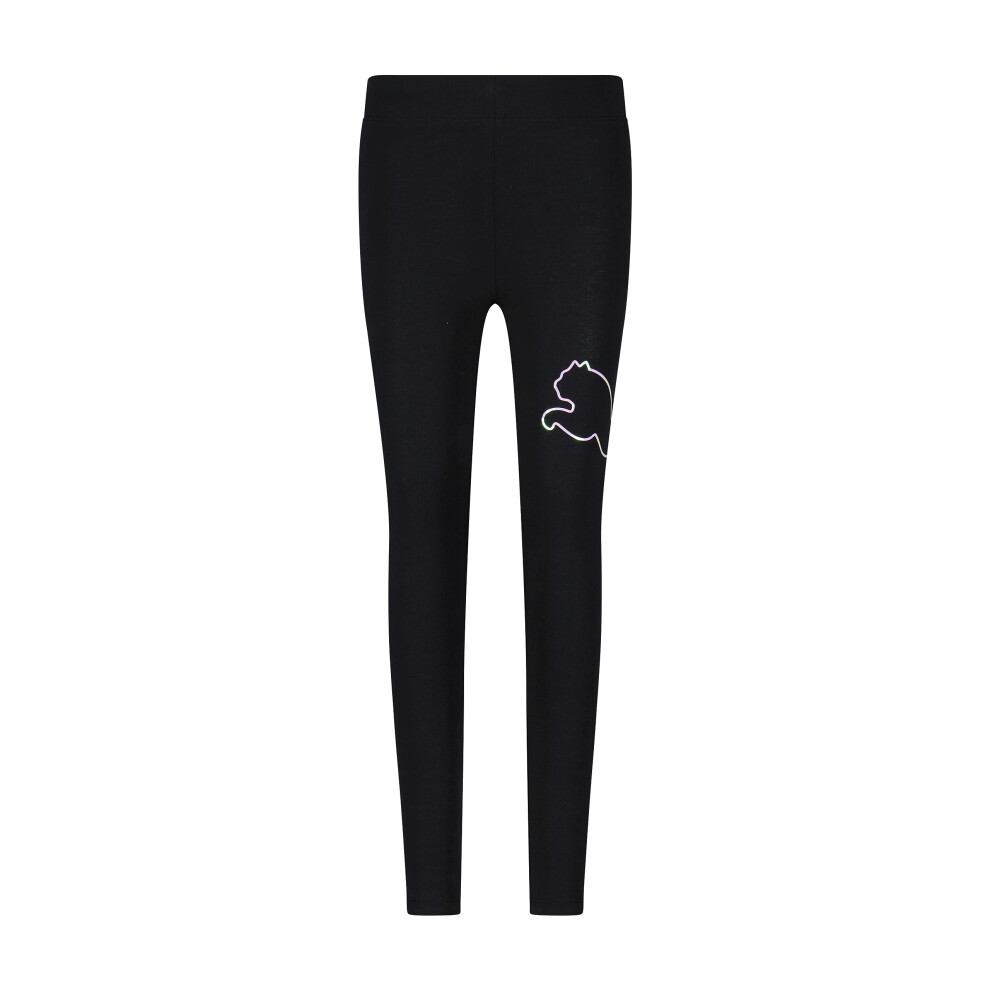 PUMA Girls' Core Logo Legging  Black  6X