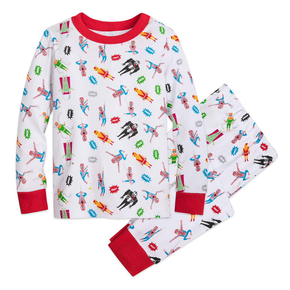 Marvel Spider-Man PJ PALS for Boys- Size 4 Multicolored