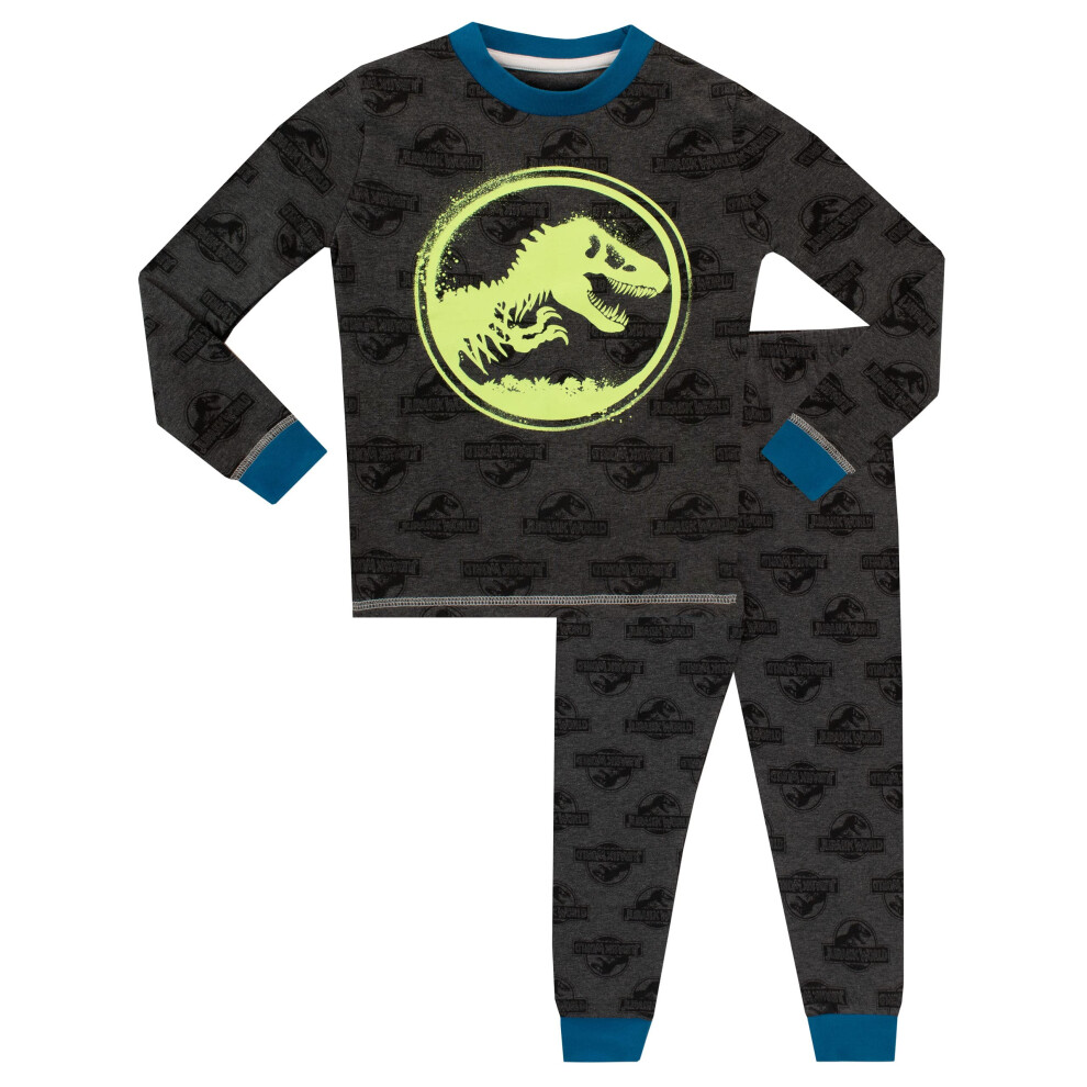 Snuggle Fit Dinosaur Pyjamas Glow In The Dark