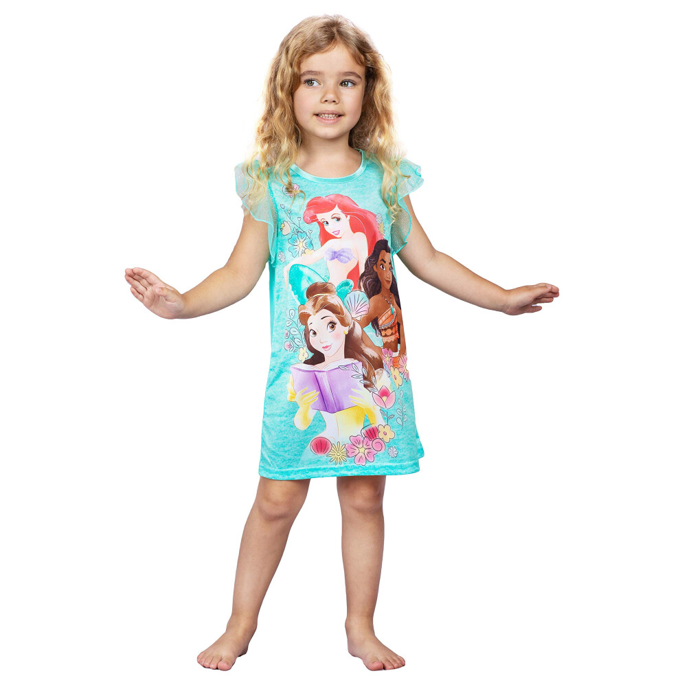 Disney Girls Big Princess Nightgown  Forever  8