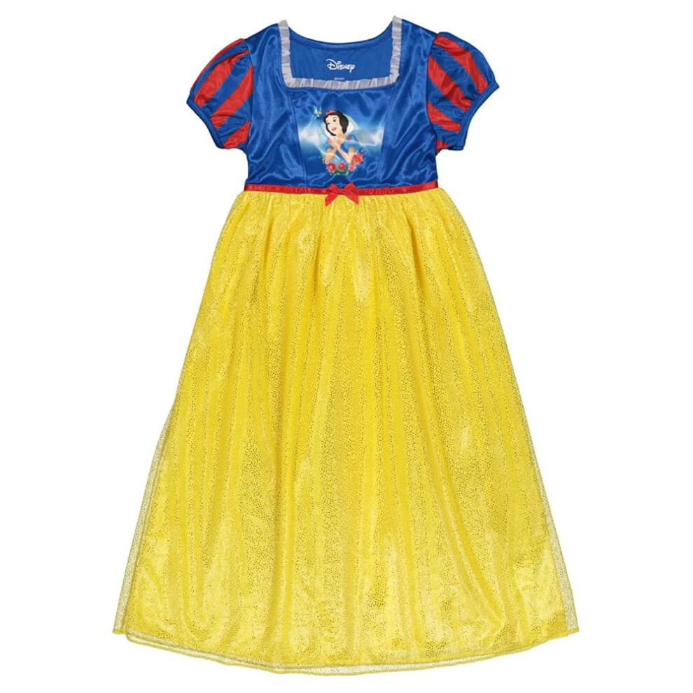 Disney Girls' Princess Fantasy Gown Nightgown  LOVELY SNOW WHITE  6