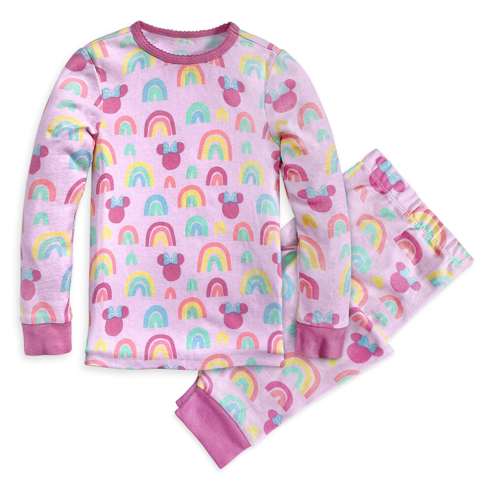 Disney Minnie Mouse Rainbow PJ PALS for Girls  Size 3