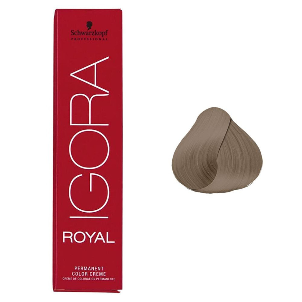 Schwarzkopf Professional Igora Royal Permanent Hair Color  8-1  Light