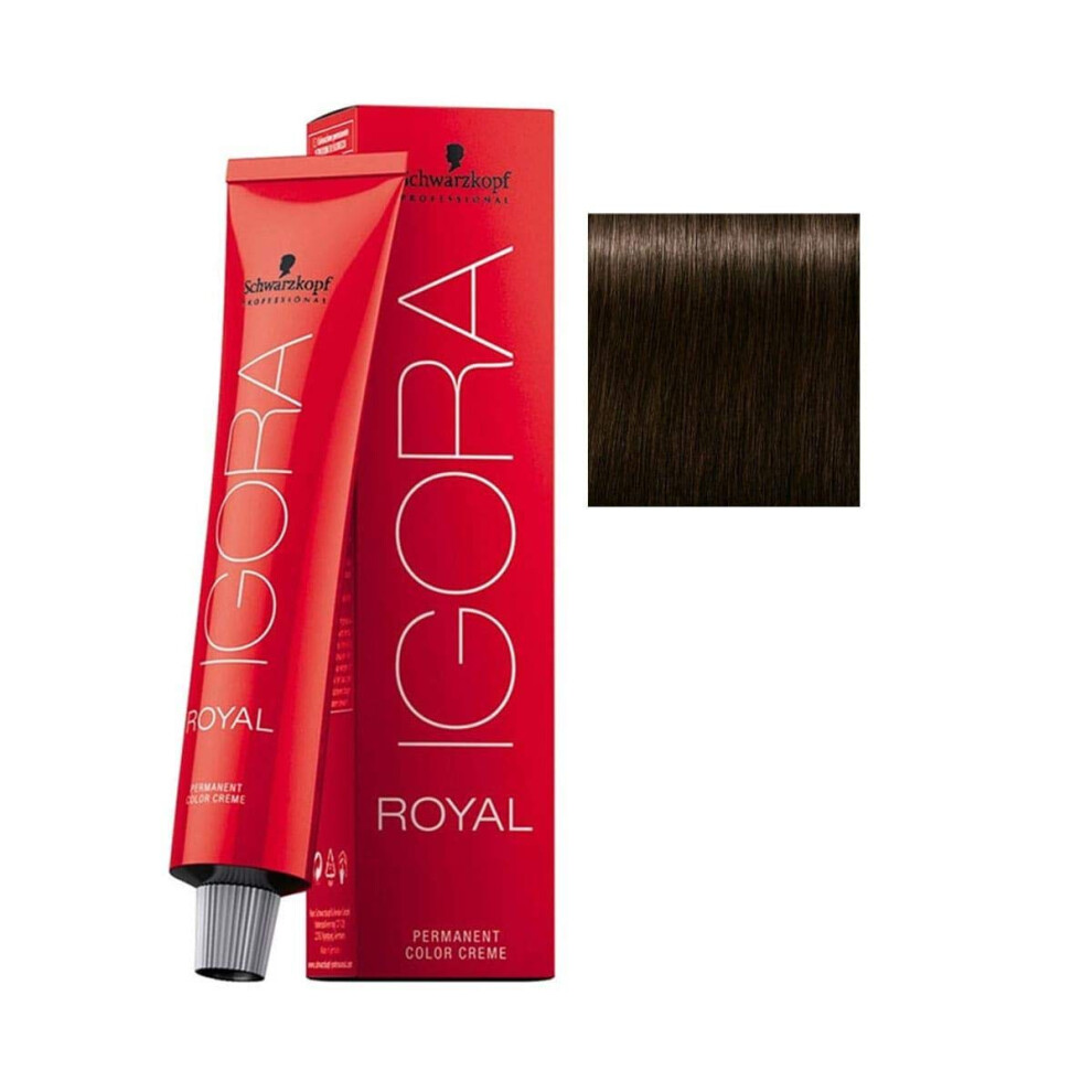 Schwarzkopf Igora Royal Natural 4-0 - Medium Brown Natural Hair Colour