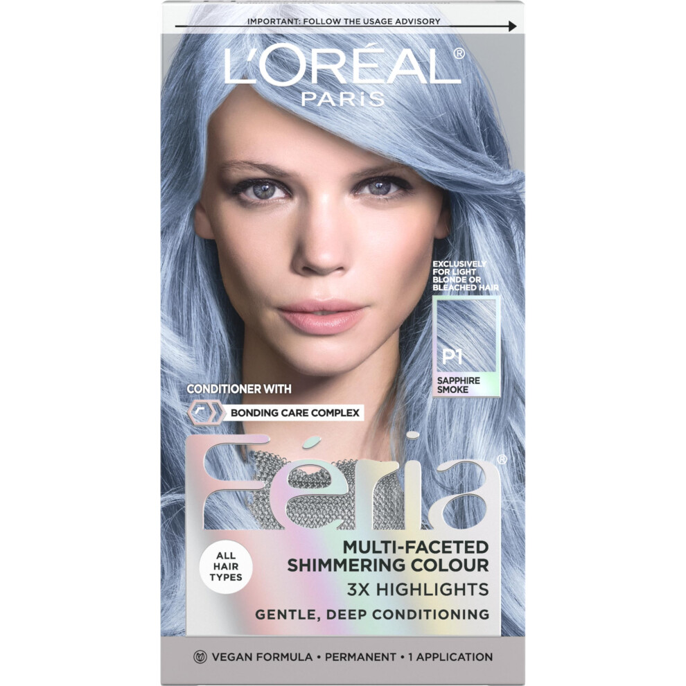 L'Oreal Paris Feria Multi-Faceted Shimmering Permanent Hair Color  411