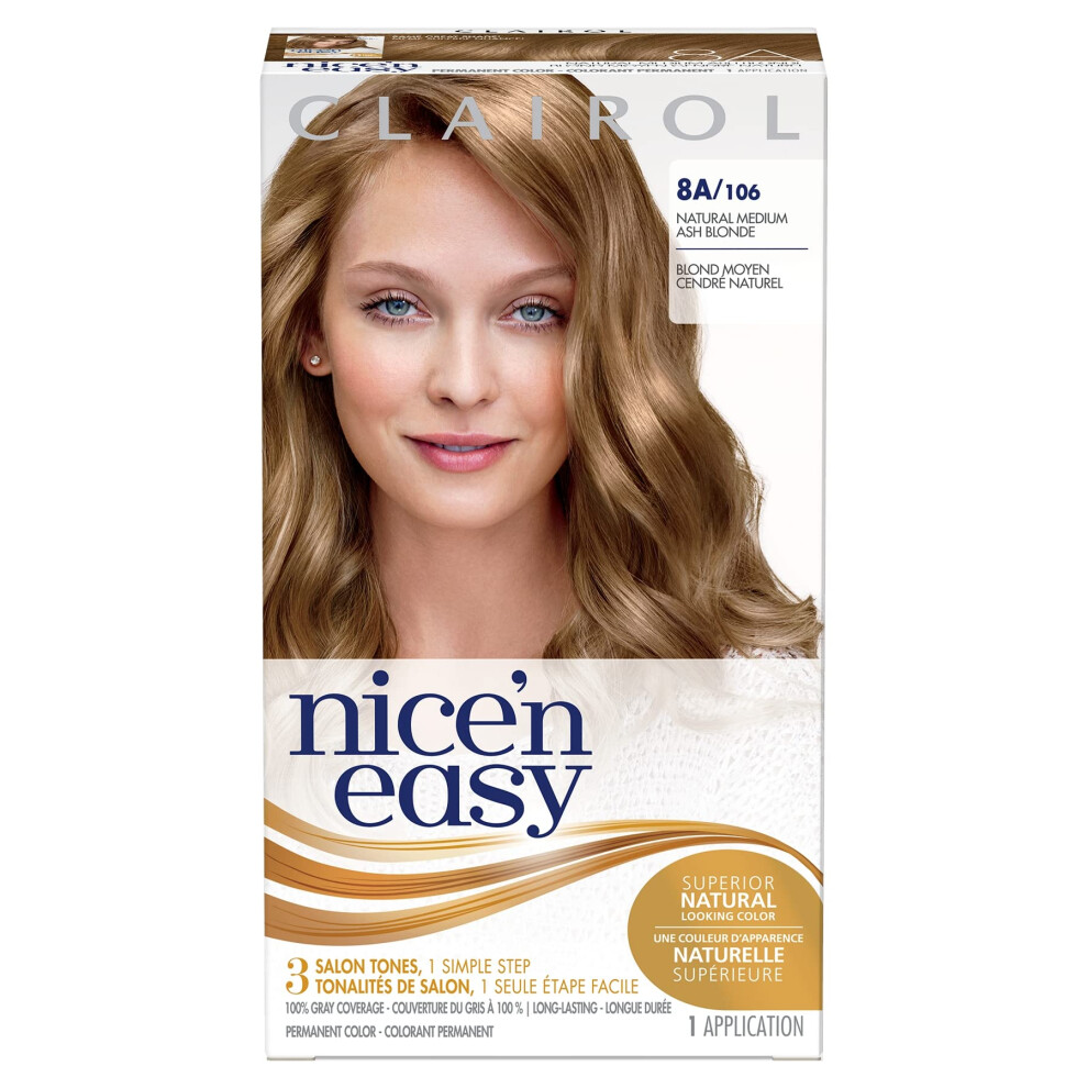 Clairol Nice 'n Easy Permanent Color  8A Medium Ash Blonde 1 ea