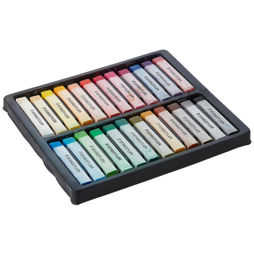 Staedtler Staedtler Karat Premium Quality Soft Pastel Chalks 2430C24 1