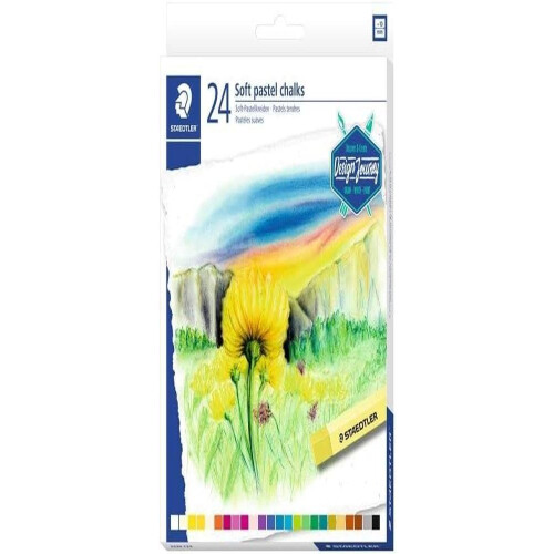 Staedtler Staedtler Karat Premium Quality Soft Pastel Chalks 2430C24