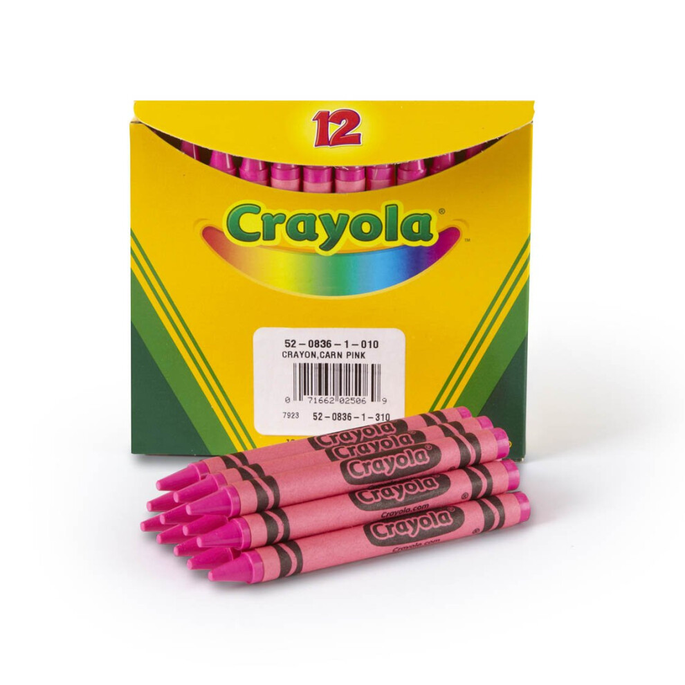 Crayola Crayons in Pink  Bulk Crayons  12 Count (5208361010)