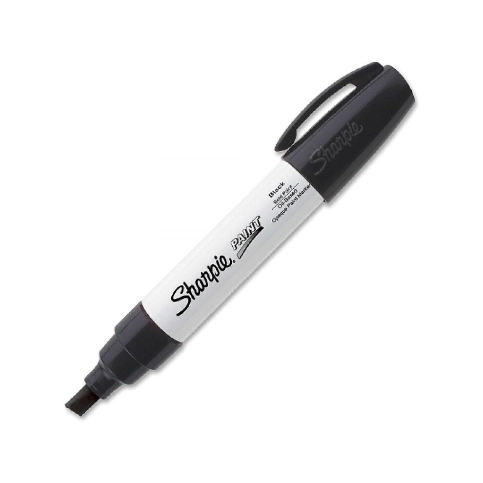 Sharpie 487643 Oil-Based Paint Marker Bold Point Black (35564)