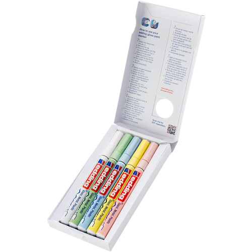 Marker per vernice - EDDING - 751 - Punta fine - Opaco - Multicolore 1