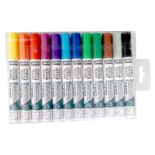 Feutres textiles - PEBEO - 7A - Multicolore - 12 pcs - Pour tissus clairs