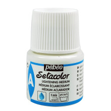 Pebeo 391014 Setacolor Auxiliary Lightening Paint Medium 45ml