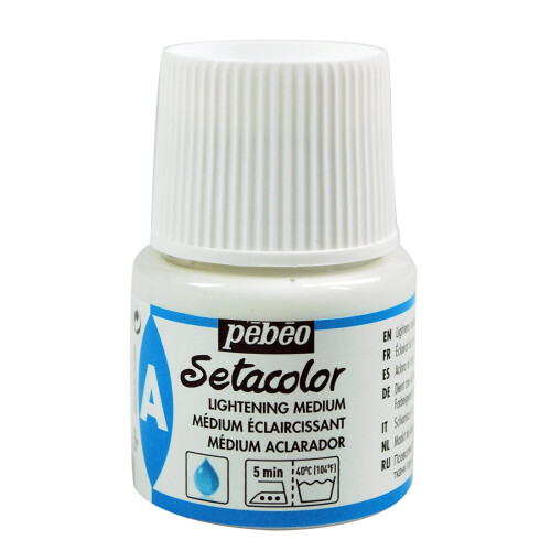 Pebeo 391014 Setacolor Auxiliary Lightening Paint  Medium  45ml