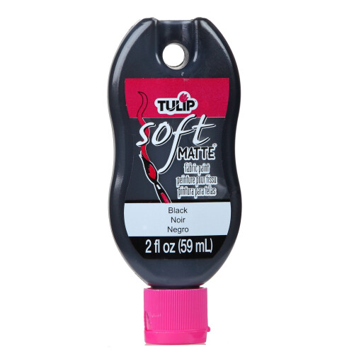Tulip Μαλακή Πέτρα Χρώματος 30988 Sfpt 2Oz Μαύρο Ματ, 2 Fl Oz (Συσκευασία 1)