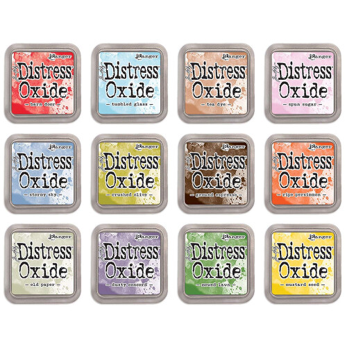 Ranger Tim Holtz Σετ 12 Γαλβανισμένων Μελάνων - Χρώματα Καλοκαιριού 2018