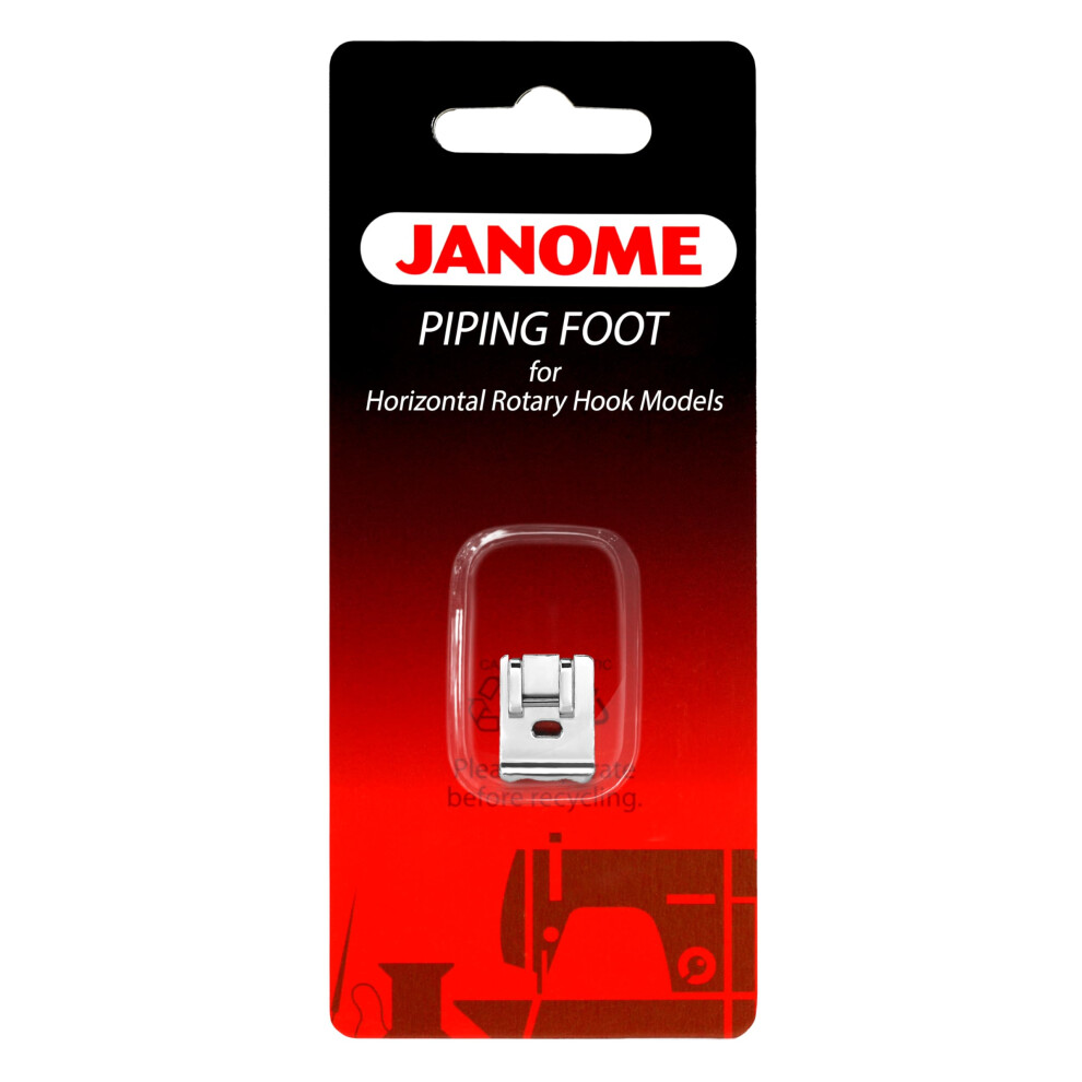 Janome Piping Foot for horizontal Rotary Hook Models